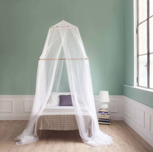 Moustiquaire pour lit double - TINA MOSQUITO NET FOR QUEEN SIZE BED - FOUR OPENINGS - Grigolite