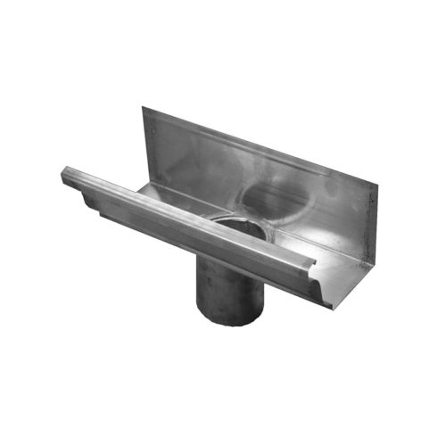 Gouttière en zinc - OGEE - Coppa Gutta - rectangulaire
