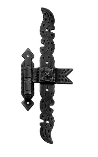 Charnière de porte - Art.631 - Galbusera G.&G. S.N.C. - acier / noire / traditionnelle