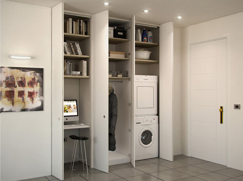 Meuble de stockage d'ordinateur - COMBI BOX - Pucci Saoro - mobile / professionnel