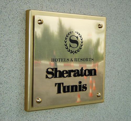 Plaque signalétique pour porte - PEE01 - Signo - en laiton