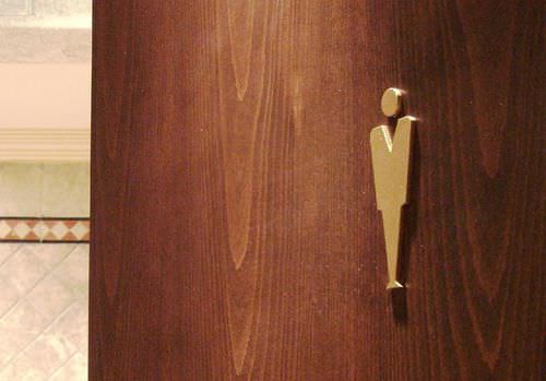 Pictogramme de porte en PMMA - PPH03 - Signo - pour sanitaire