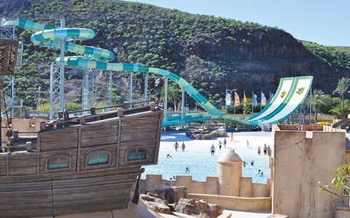 Toboggan tournant - RACER TWIN TURBOLANCE - Polin Waterparks - pour parc aquatique / tubulaire