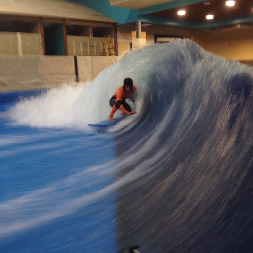Flowrider pour parc aquatique - SURFSTREAM® - Polin Waterparks