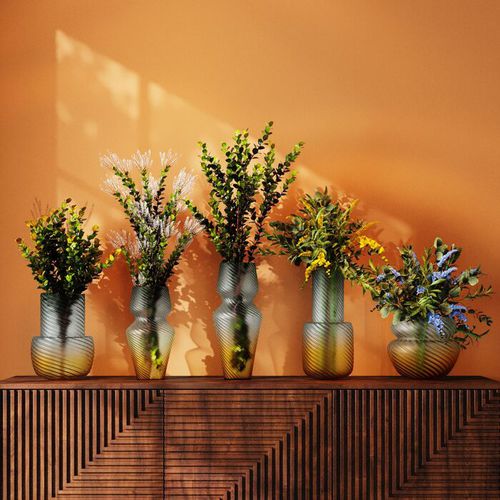 Vase contemporain - Paris - KARE Design - en verre soufflé / fait main / de table