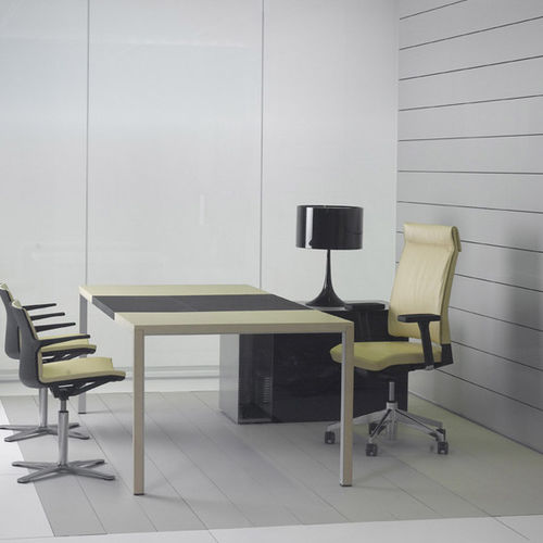 Fauteuil de direction contemporain - SLAT 16  - Dynamobel - en tissu / en métal / avec repose-tête
