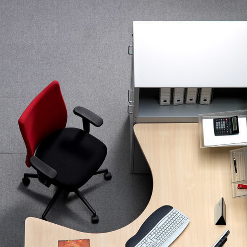Chaise de bureau contemporaine - KENA - Dynamobel - d'intérieur / en tissu / avec piètement en métal