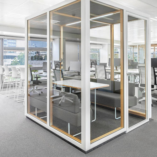 Cellule de concentration pour réunion - EVA ROOM - Dynamobel - pour 2 personnes / modulaire / pour 4 personnes