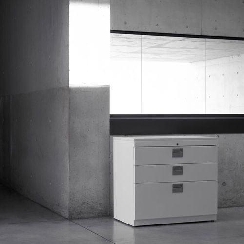 Armoire de classement basse - PLENUM  - Dynamobel - stratifiée / à tiroirs / contemporaine