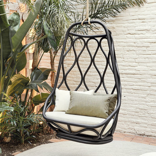 Fauteuil contemporain - NAUTICA - expormim - en tissu / en cuir / en rotin