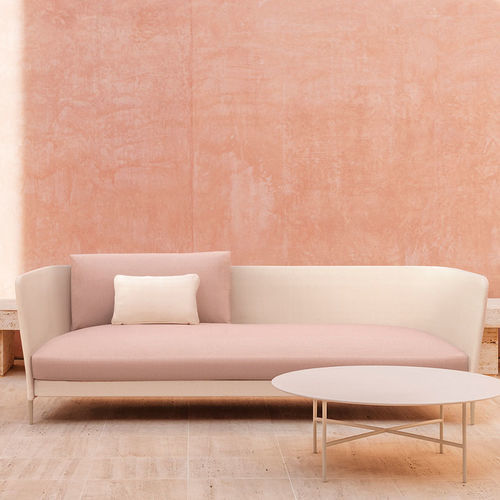 Canapé contemporain - KÄBU  - expormim - d'extérieur / en tissu / avec accoudoirs