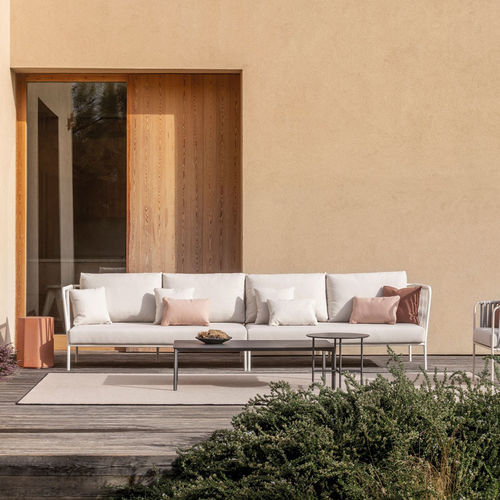 Canapé modulable - Nido - expormim - contemporain / d'extérieur / en tissu