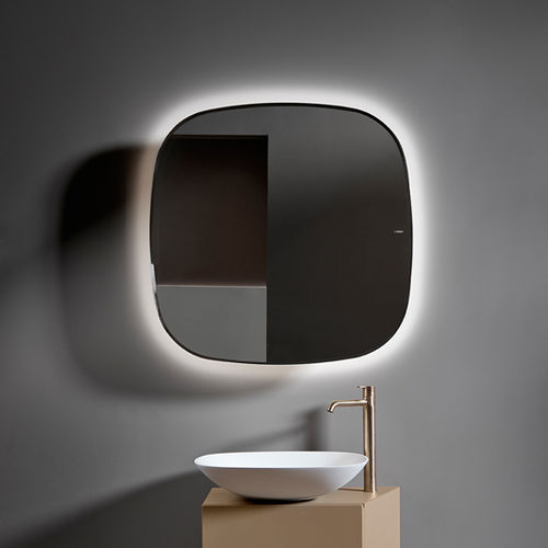 Miroir de salle de bain mural - FM700B - Inbani - contemporain / lumineux