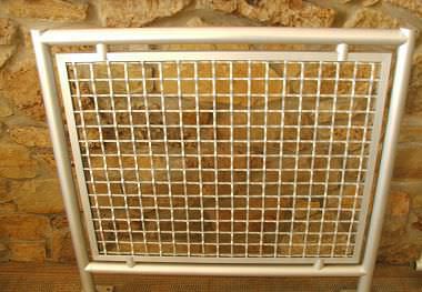Garde-corps en inox - CLIP RAIL - TUTTLE RAILING - en aluminium / grillagé / d'intérieur