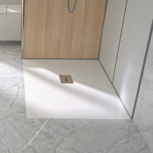 Receveur de douche rectangulaire - Kinefirst Neo - Kinedo - à encastrer / en Biolex / antidérapant