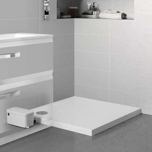 Receveur de douche carré - Kinematic - Kinedo - à poser / en Biolex / antidérapant