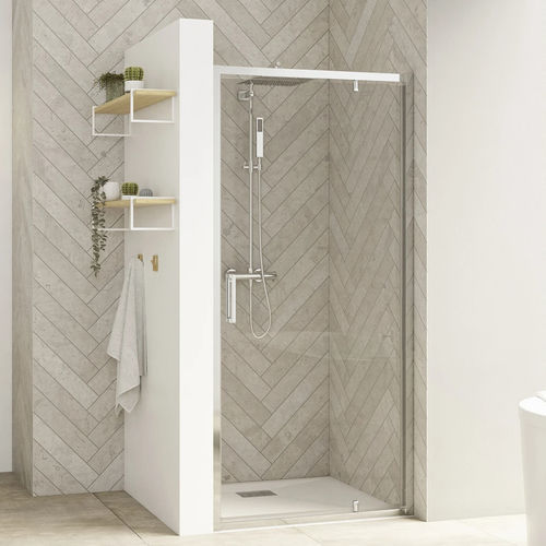 Paroi de douche réversible - Smart Design P - Kinedo - pivotante / rectangulaire / en niche