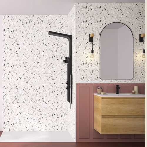 Panneau décoratif. en aluminium - Kinewall Design - Kinedo - mural / pour salle de bain / lisse