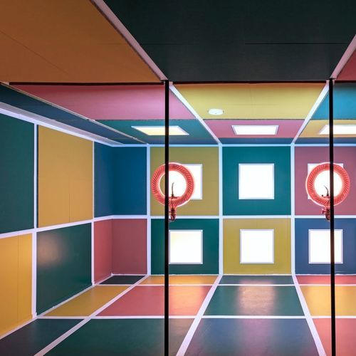 Panneau acoustique pour faux-plafond - COLOR-ALL® - ROCKFON - en laine de roche / rectangulaire / lisse