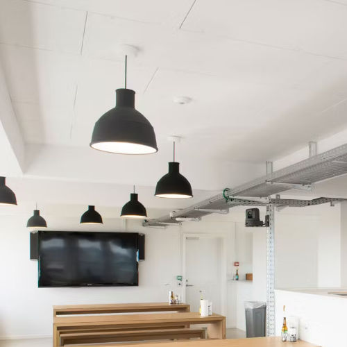 Isolant acoustique - SYSTEM B - ROCKFON - d'absorption acoustique / en laine de roche / en panneaux