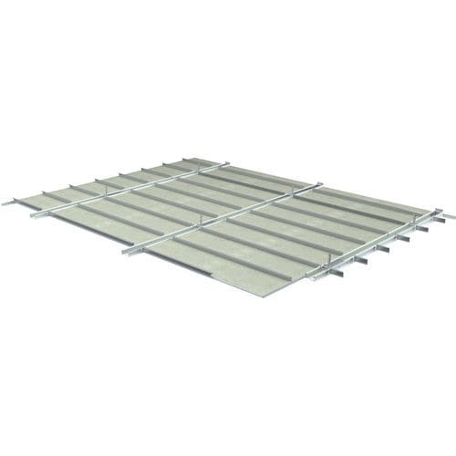Plafond suspendu en acier galvanisé - DZNL/AEX - ROCKFON - en dalles / en panneaux / d'intérieur