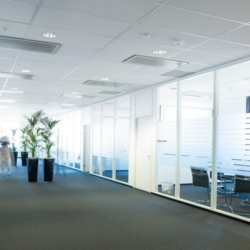 Panneau acoustique pour faux-plafond - BLANKA® DB 35 - ROCKFON - en laine de roche / rectangulaire / lisse