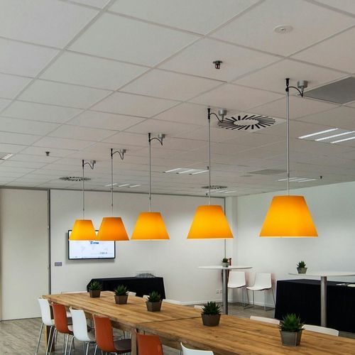 Panneau acoustique pour faux-plafond - BLANKA® DB 41 - ROCKFON - en laine de roche / rectangulaire / lisse