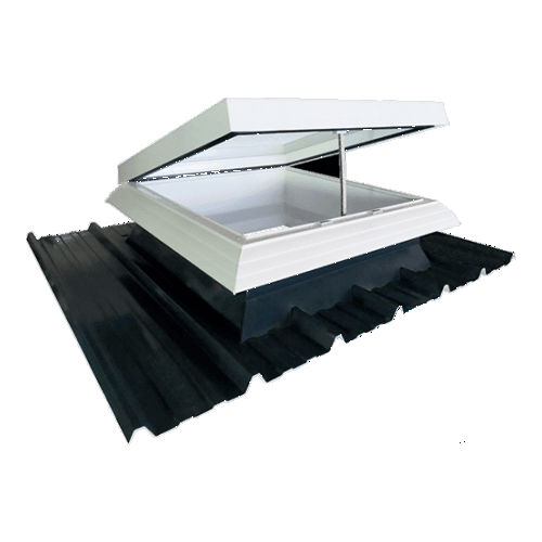 Lanterneau pour toiture - BLUEBAC THERM INSIDE AIR - Adexsi - pour aération / avec costière / en verre