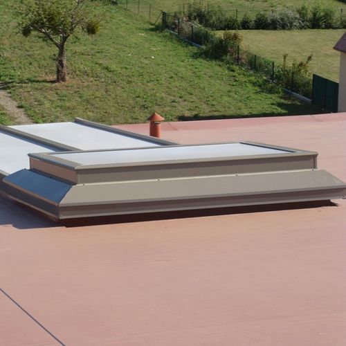 Trappe de désenfumage aluminium - VENTIBAIE - Adexsi - dispositif d'évacuation des fumées et de la chaleur / pour toiture