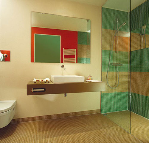 Salle de bain contemporaine - eurocomponents spa - en béton armé / pour hôtel / préfabriquée