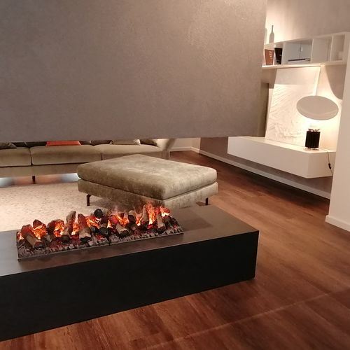 Cheminée électrique - BRACE 100 LEGNA - MAISONFIRE - intégrée / suspendue / adossée