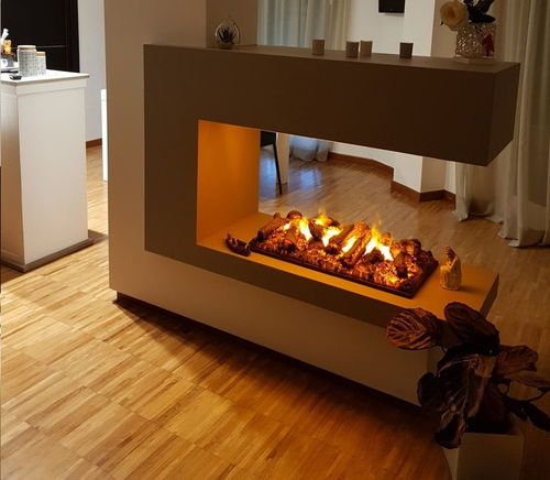 Cheminée électrique - BRACE 50 L STYLE - MAISONFIRE - intégrée / suspendue / adossée