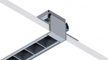 Profil éclairant encastrable - SPL-LOUVER 60’ - Ledson - à LED / résidentiel / professionnel
