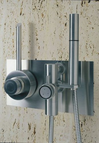 Mitigeur de douche - CB432 - MGS Progetti - à encastrer / thermostatique / en inox
