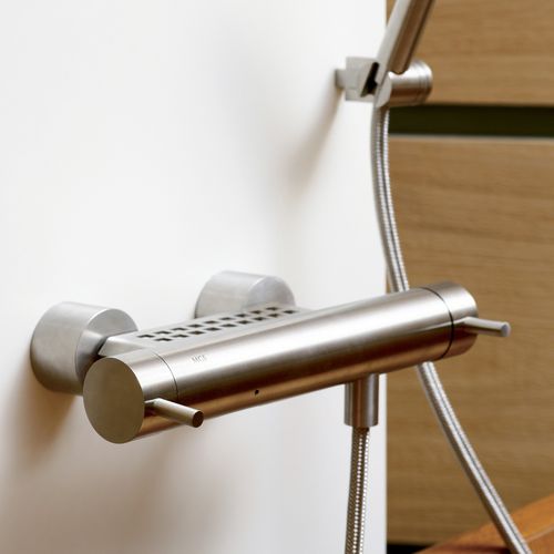 Mélangeur de douche - MB510 - MGS Progetti - pour baignoire / mural / en acier inoxydable