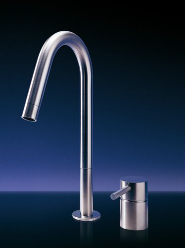 Mitigeur à poser - F2 - MGS Progetti - en inox / de cuisine / 2 trous
