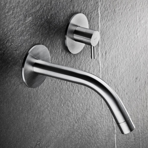 Mitigeur de vasque - MB279 - MGS Progetti - à encastrer / en inox / 2 trous