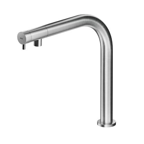 Mitigeur de vasque - MB238 - MGS Progetti - à poser / en inox / 1 trou