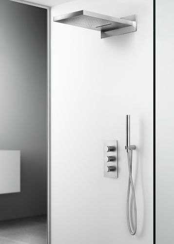 Pommeau de douche mural - SO604 - MGS Progetti - rectangulaire / cascade / pluie