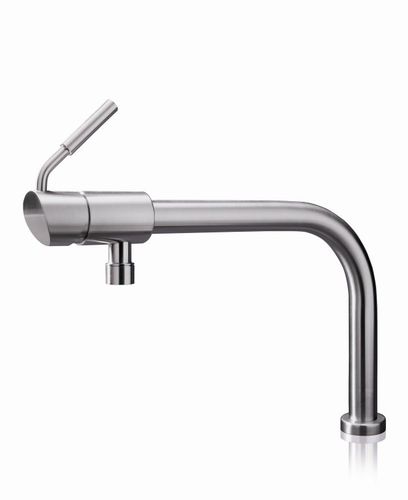 Mitigeur à poser - BOMA P - MGS Progetti - en inox / de cuisine / 1 trou