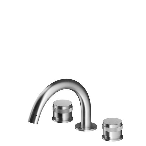 Mélangeur de vasque - MB282 - MGS Progetti - à poser / en inox / de salle de bain