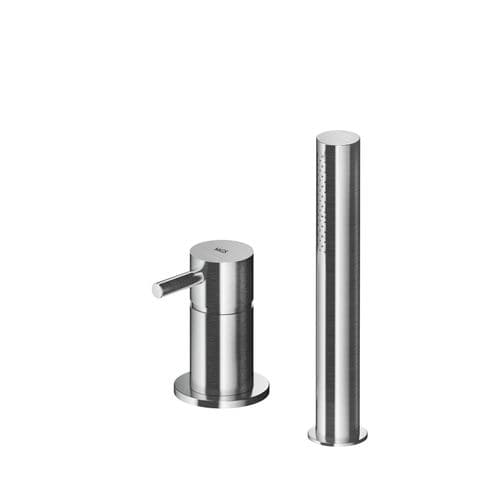 Mitigeur pour baignoire - MB509 - MGS Progetti - à poser / en inox / 2 trous