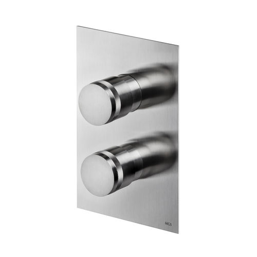 Mélangeur pour douche - MB439/MB440 - MGS Progetti - encastrable / thermostatique / en inox