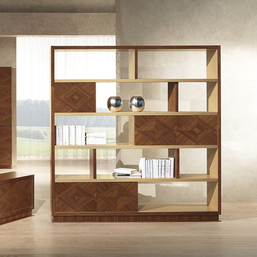 Bibliothèque haute - LB39 DESYO  - CARPANELLI - contemporaine / en bois