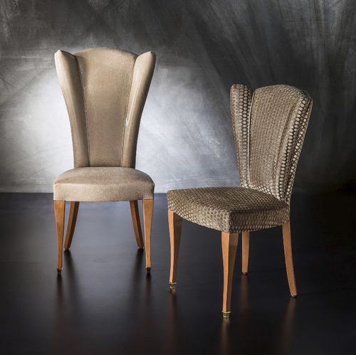 Chaise de salle à manger classique - SE51 METAMORFOSI  - CARPANELLI - d'intérieur / en tissu / en cuir