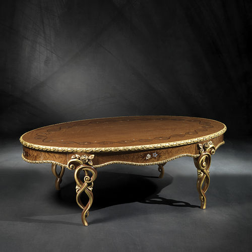 Table basse classique - TL40 VANITY  - CARPANELLI - en érable / ovale / résidentielle