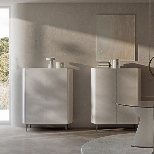 Commode contemporaine - CR71M CR70M ALFEA - CARPANELLI - en bois / rectangulaire / avec tiroir
