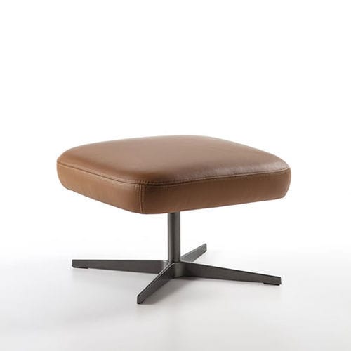 Repose-pied contemporain - PO88 SHAPE - CARPANELLI - en tissu / en cuir