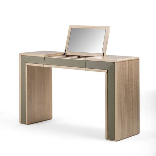 Coiffeuse contemporaine - TS13 GALILEO LUX - CARPANELLI - en bois / en cuir / sur pieds hauts