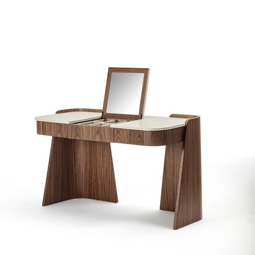 Coiffeuse contemporaine - TS12 SHAPE - CARPANELLI - en bois / en cuir / sur pieds hauts